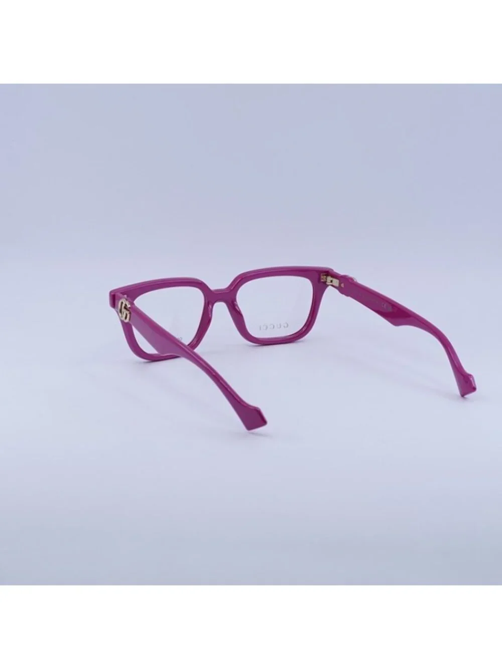 Gucci GG1536O 010 Eyeglasses Red 51mm Square Frame
